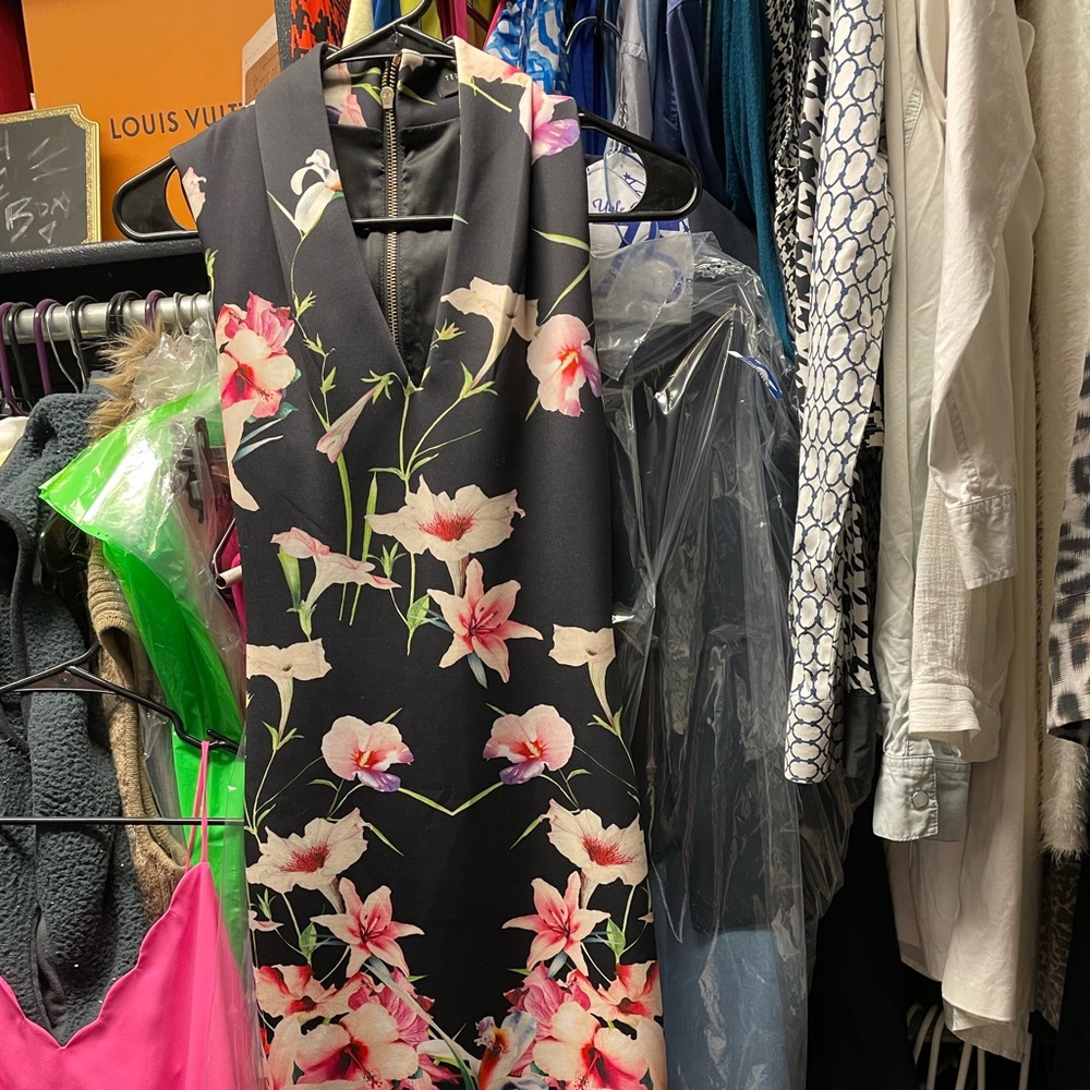 Ted Baker floral print dress